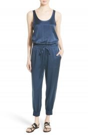 Theory Hekuba Silk Jumpsuit at Nordstrom